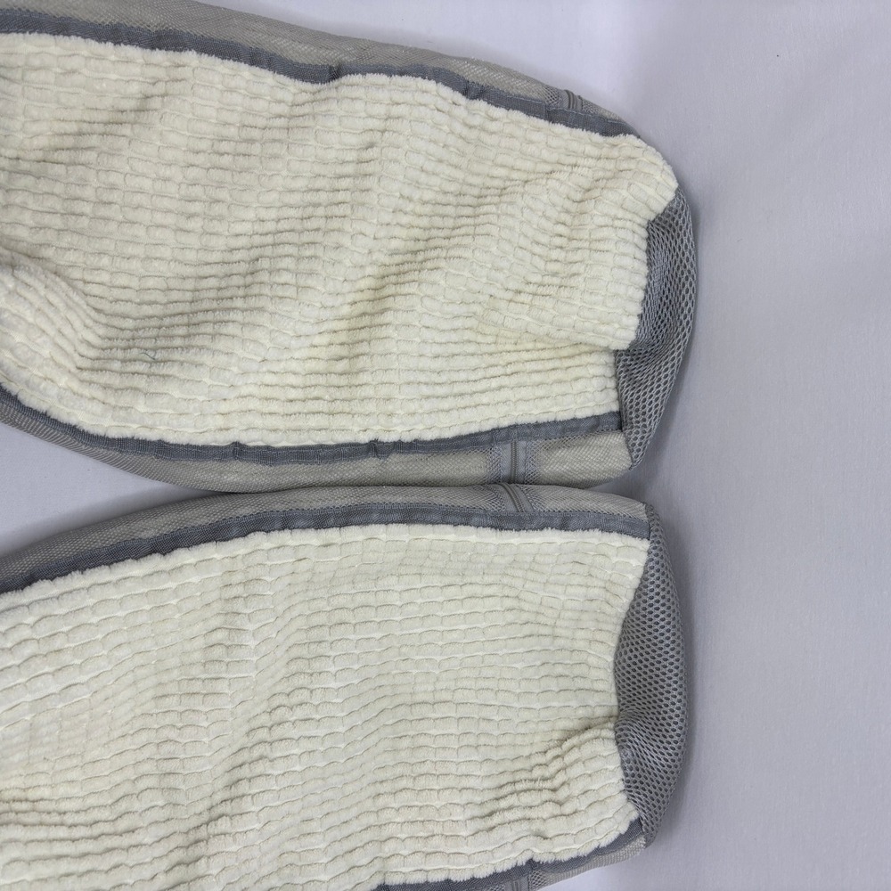 2 Pcs Shoe Wash Laundry Bags Washing Machine Textured Fabric Reusable - Picture 7 of 9
